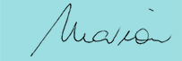 Marion Gluck signature