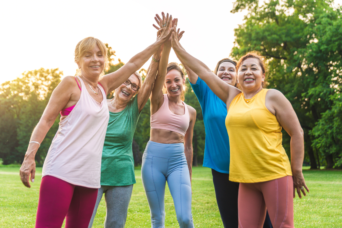 Women in the summer on BHRT