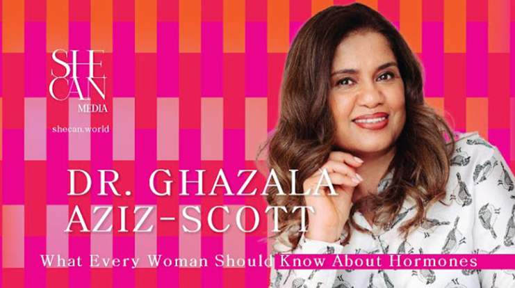 Dr Ghazala Aziz-Scott, hormone specialist at the Marion Gluck Clinic